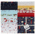 Red White & Bloom 10" Squares Primary Image