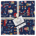 Red White & Bloom 10" Squares Alternative View #1