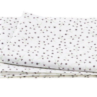 Red, White & Bloom - Mini Flowers White 2 Yard Cut