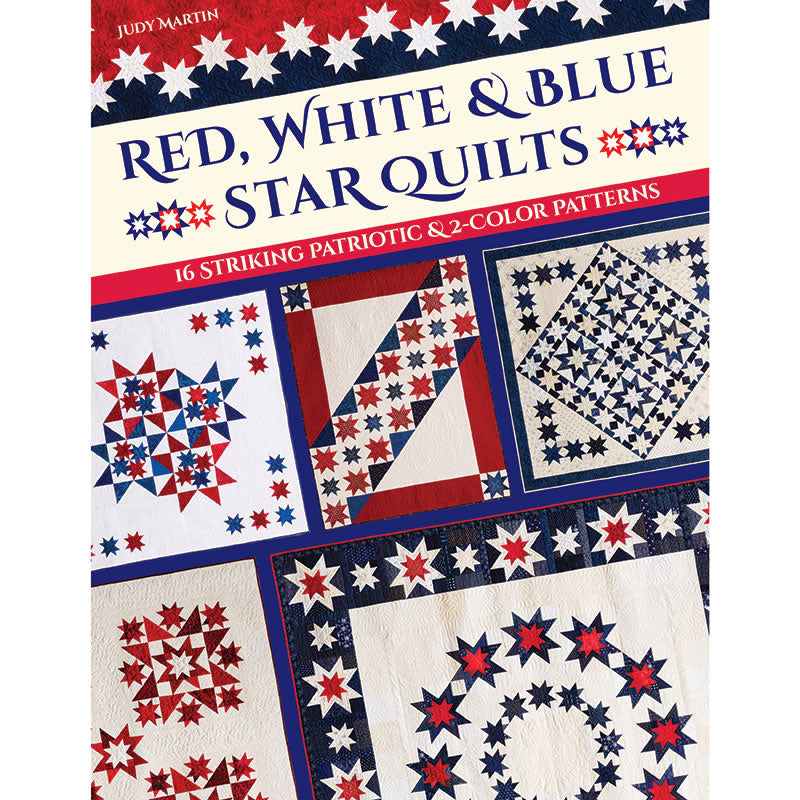 Red, White & Blue Star Quilts Book