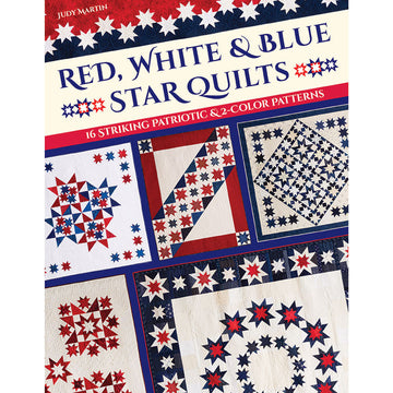 Red, White & Blue Star Quilts Book