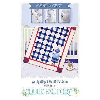 Remi Robot Quilt Pattern