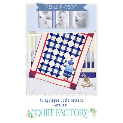Remi Robot Quilt Pattern
