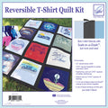 Reversible T-Shirt Quilt Kit - Black Sashing Alternative View #2