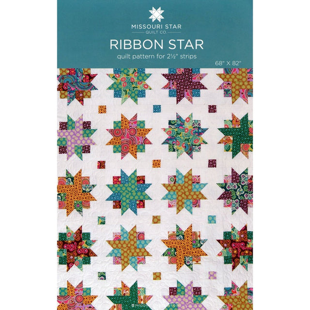 Missouri Star Quilt Co. Blue Ribbon Weave Quilt Pattern by Missouri Star Size Full | Traditional