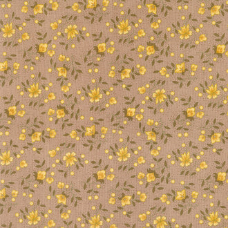 Right as Rain - Tossed Blooms Gray Yardage