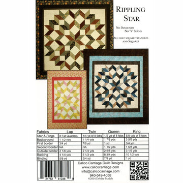 Rippling Star Pattern