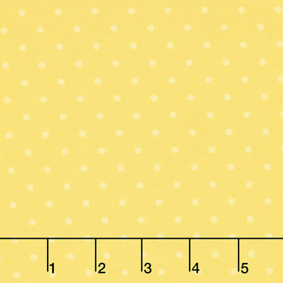 Rise 'N Shine - Dots Yellow Yardage