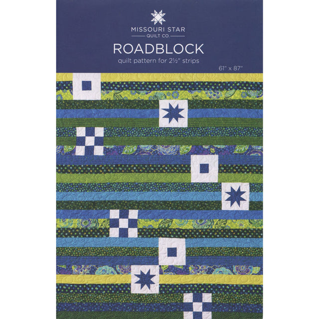 Roadblock Quilt Pattern by Missouri Star
