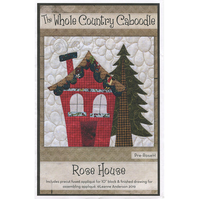 Rose House Precut Fused Appliqué Pack