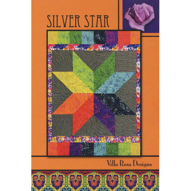 RoseCards - Silver Star Pattern