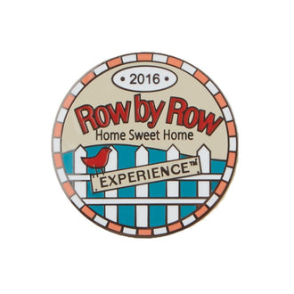 Row by Row 2016 Round Pin