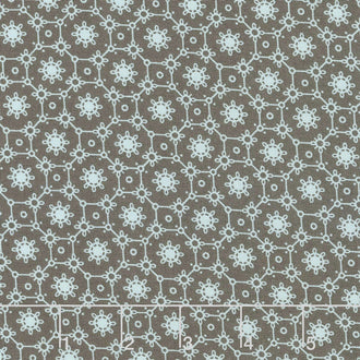 Royal Blue - Lace Greige Yardage