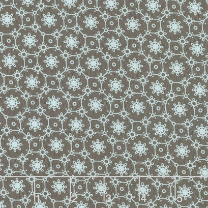 Royal Blue - Lace Greige Yardage