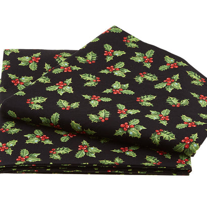 Royal Red - Holly Black 2 Yard Cut