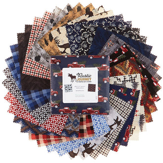 Rustic Journey Favorites 5" Squares