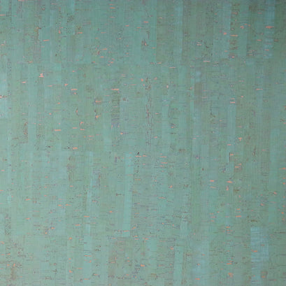 Rustic Robin Egg Cork Fabric - 1/2 Yard Cut