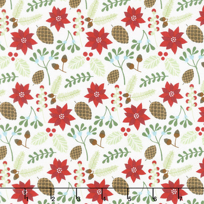 Rustique Winter - Pinepourri Snow Yardage