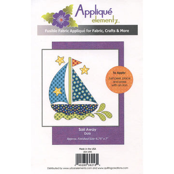 Sail Away Fusible Appliqué Shapes