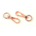 Sallie Tomato 1/2" Swivel Hooks - Set of Two Rose Gold