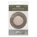 Sallie Tomato #3 Nylon Zipper Tape & Pulls - Beige with Gunmetal Coil
