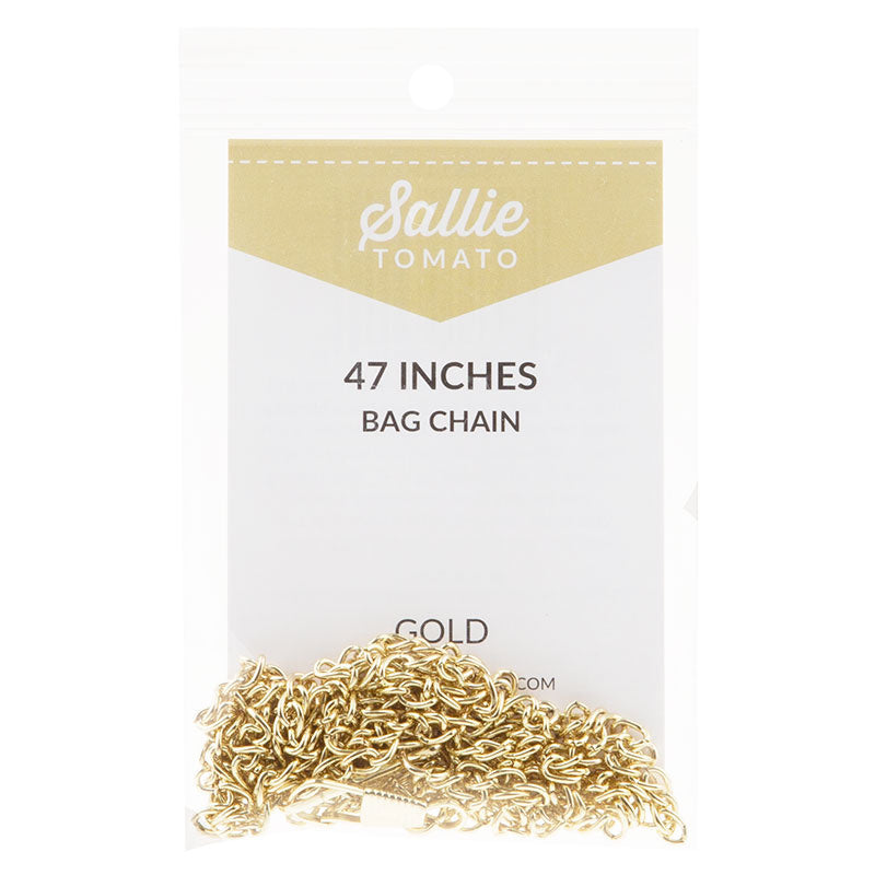 Sallie Tomato 47" Strap Chain - Gold