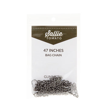 Sallie Tomato 47" Strap Chain - Gunmetal