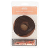 Sallie Tomato #5 Nylon Zipper Tape & Pulls - Brown with Rose Gold