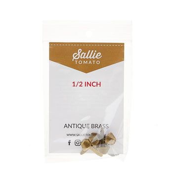 Sallie Tomato Bucket Bag Feet - Set of Four Antique