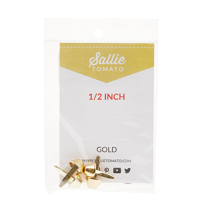 Sallie Tomato Bucket Bag Feet - Set of Four Gold Alternative View #1