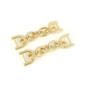 Sallie Tomato Chain Strap Connectors - Set of Two Gold Primary Image