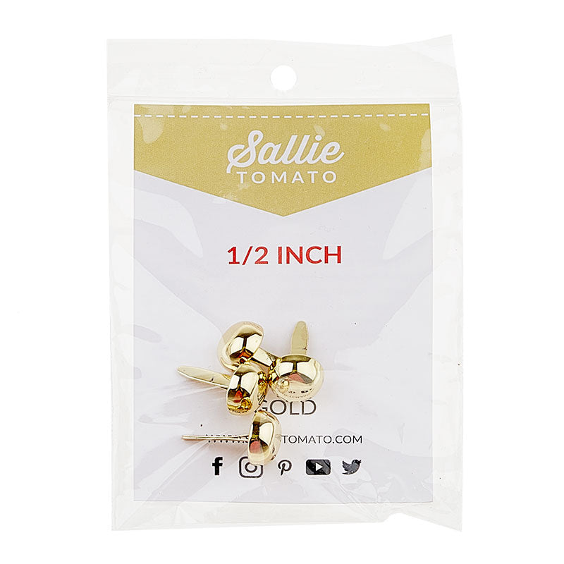 Sallie Tomato Dome Bag Feet - Set of Four Gold Alternative View #1