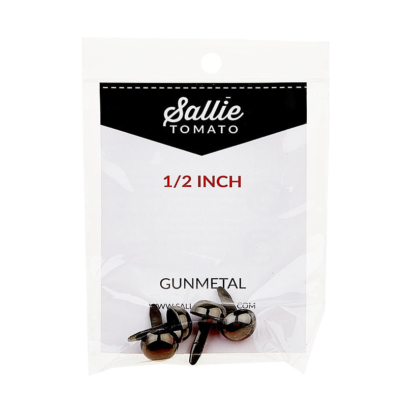 Sallie Tomato Dome Bag Feet - Set of Four Gunmetal Alternative View #1