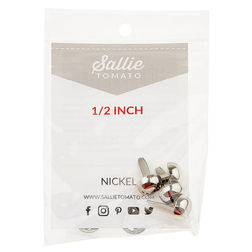 Sallie Tomato Dome Bag Feet - Set of Four Nickel Alternative View #1