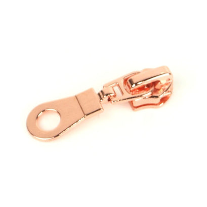 Sallie Tomato Donut Zipper Pull - Set of Four Rose Gold
