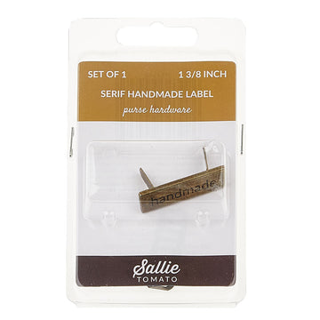 Sallie Tomato Handmade Label - Serif Antique Alternative View #1