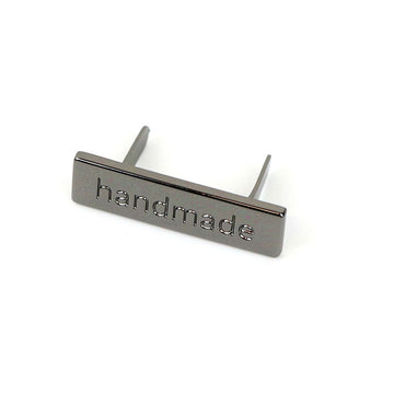 Sallie Tomato Handmade Label - Serif Gunmetal Primary Image
