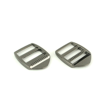 Sallie Tomato Ladder Lock Slider Buckles - 1" Gunmetal