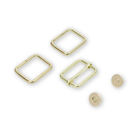 Sallie Tomato Level 2 Basic Hardware Kit - 1" Gold