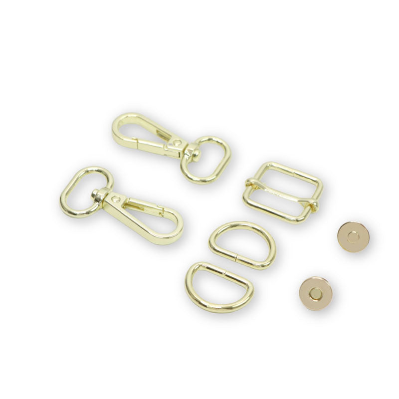 Sallie Tomato Level 4 Basic Hardware Kit - 3/4" Gold