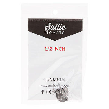 Sallie Tomato Magnetic Snaps - Set of Two 1/2" Gunmetal Alternative View #1