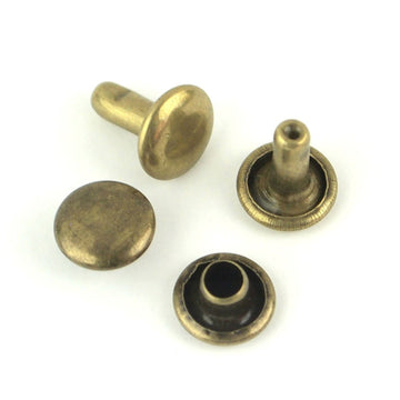 Sallie Tomato Medium Rivets - Set of 24 8mm Antique