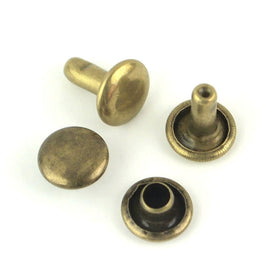 Sallie Tomato Medium Rivets - Set of 24 8mm Antique