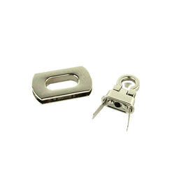Sallie Tomato Pocket Flip Lock - Nickel Primary Image