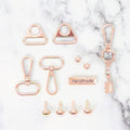Sallie Tomato Sampler Box of Hardware - Rose Gold