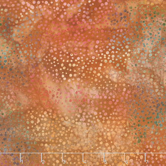 Sand Dune Batiks - Dot Rust Yardage