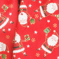 Santa Express - Santa Red Metallic Yardage