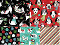 Santa Paws Holiday Dogs 5 Easy Pieces Rolls