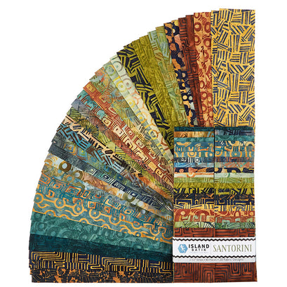 Santorini Batiks Strips