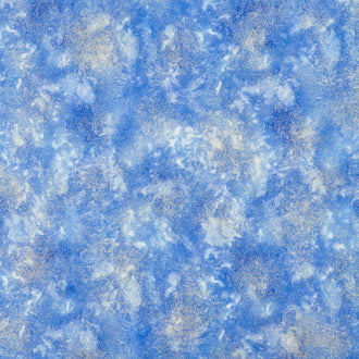 Sapphire - Shimmer Cornflower Metallic Yardage